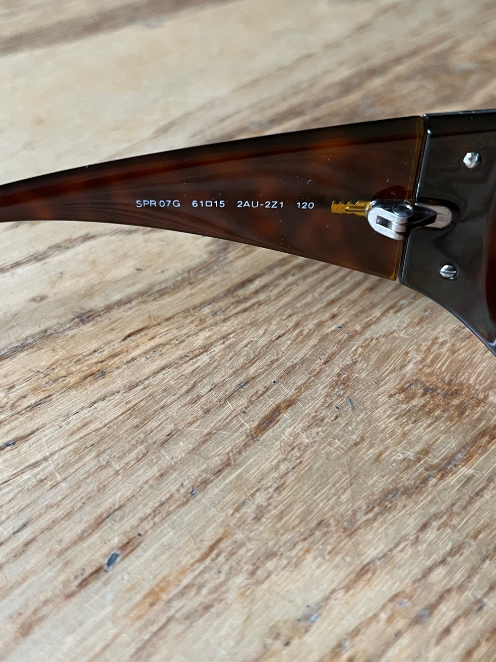 Women's Prada sunglasses spr07g 61015 2au-2z1 120 - Picture 7 of 7